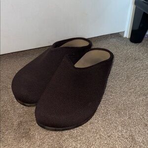 Rothy brown clogs